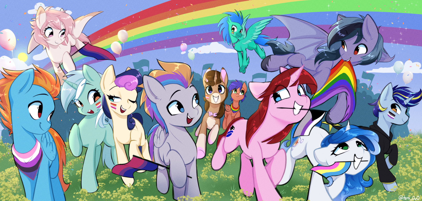 Image: tomiku (tomi_OuO) Pride Parade.png